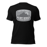 Ruby Ridge (subdued) American-made t-shirt