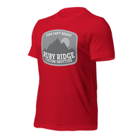 Ruby Ridge (subdued) American-made t-shirt