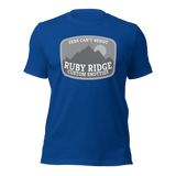 Ruby Ridge (subdued) American-made t-shirt