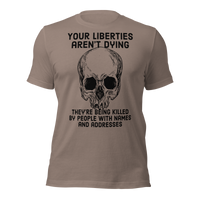 Liberties Aren't Dying basic t-shirt