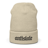 Skeletonized waffle beanie