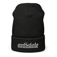 Skeletonized waffle beanie