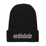 Skeletonized waffle beanie