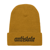 Skeletonized waffle beanie