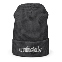 Skeletonized waffle beanie