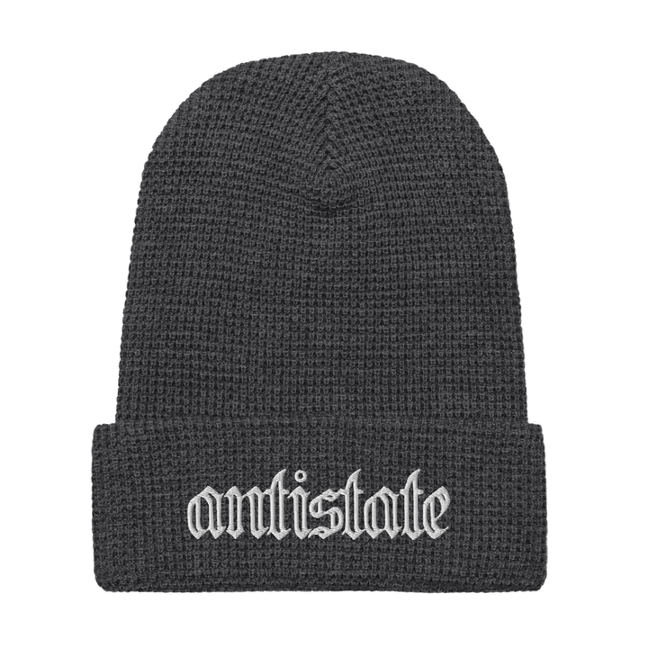 Skeletonized waffle beanie