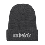 Skeletonized waffle beanie