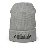 Skeletonized waffle beanie