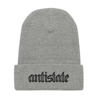 Skeletonized waffle beanie