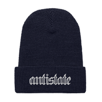 Skeletonized waffle beanie