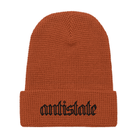 Skeletonized waffle beanie