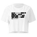 Everything is Fine women’s crop top
