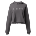 LIBERTY women's crop hoodie