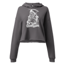 Death women's crop hoodie