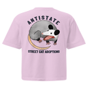 Street Cat Adoptions women’s heavyweight boxy tee