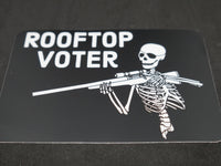 rooftop voter XL decal 5.5"