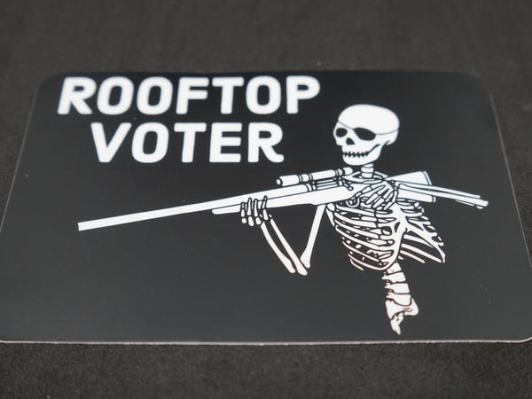 rooftop voter XL decal 5.5"