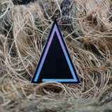 cornerstoneΔ black triangle 3" decal