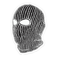 Designer Ski Mask Sticker for Sale by FHendriks