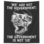 Gov't Is Not Us tapestry