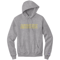 Hollow (gold) Champion hoodie