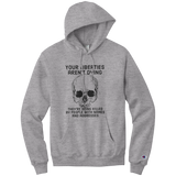 Liberties Aren't Dying (light) Champion hoodie