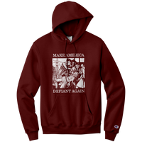 Make America Defiant Again 22 (dark) Champion hoodie