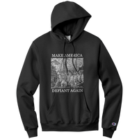 Make America Defiant Again (dark) Champion hoodie