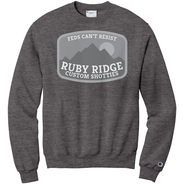 Ruby Ridge (subdued) Champion sweatshirt
