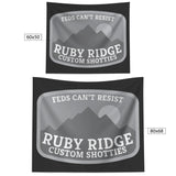 Ruby Ridge (subdued) tapestry