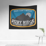 Ruby Ridge tapestry