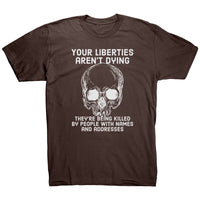 [AA] Liberties Aren't Dying (dark) t-shirt