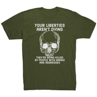 [AA] Liberties Aren't Dying (dark) t-shirt