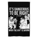 Dangerous to be Right Flag