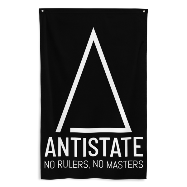 No Rulers No Masters Flag