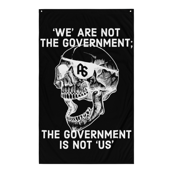 Gov't Is Not Us flag