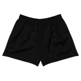 Eyepatch black women's shorts