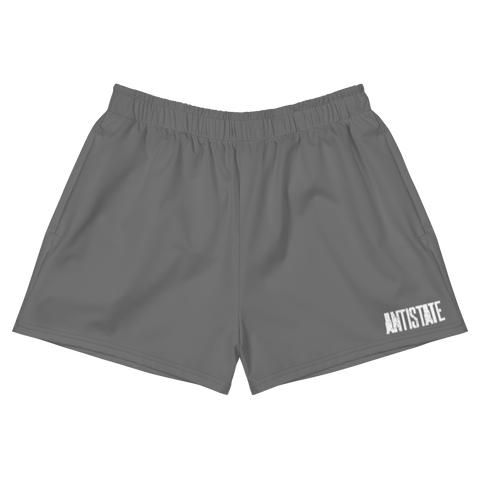 Stone grey women's shorts