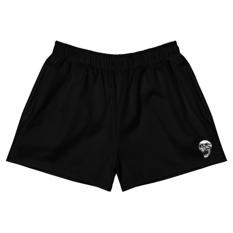 Eyepatch black women's shorts