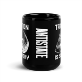 Taxation is Slavery black mug