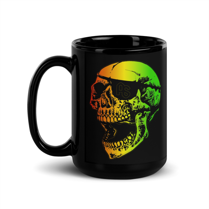 Roots black mug