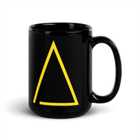 Cornerstone black/gold mug