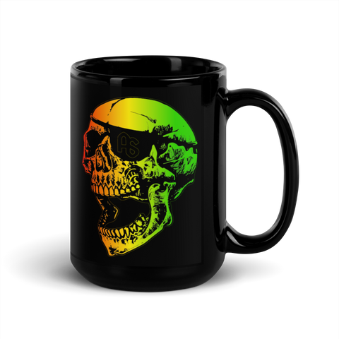 Roots black mug