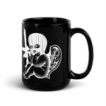 Cherub AR black mug