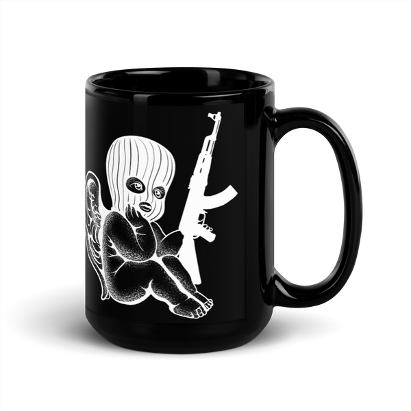 Cherub AK black mug