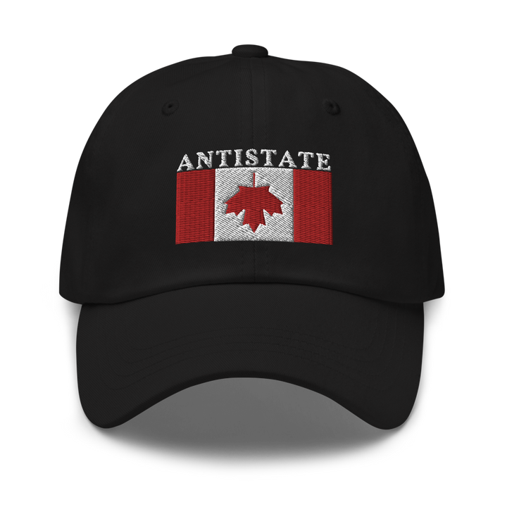 inverted Canada dad hat