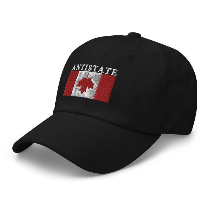 inverted Canada dad hat