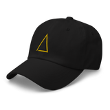 gold/black cornerstone dad hat