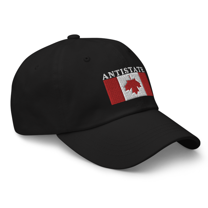 inverted Canada dad hat