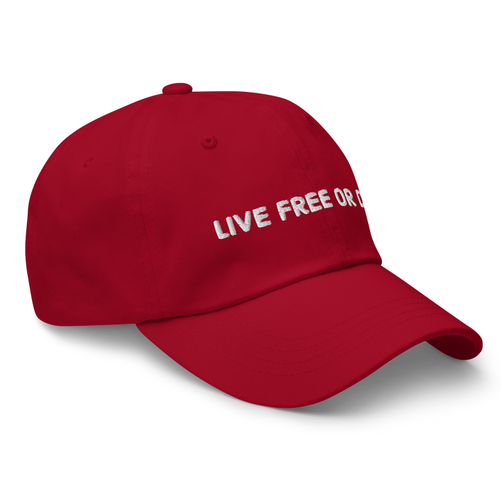 Live Free or Die dad hat